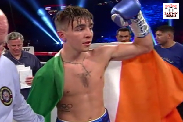 El bronce olímpico irlandés Michael Conlan noqueó al exretador mundial Takoucht