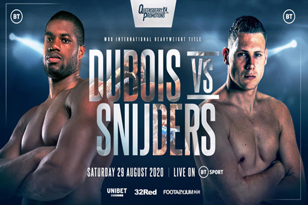 Se cambia el rival para el combate de Dubois de la próxima semana: se enfrentará a Ricardo Snijders