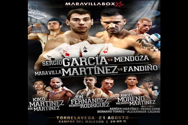 Previa: “Maravilla” Martínez regresa al boxeo 6 años después acompañado de Sergio García, Kiko Martínez, Jon Fernández, etc.