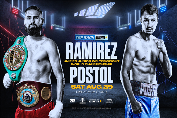 Previa: Tras dos aplazamientos, este sábado mundial unificado del peso superligero Ramírez-Postol