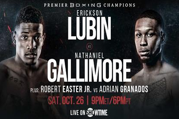 Vídeo del combate Erickson Lubin vs. Nathaniel Gallimore