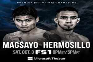 Mark Magsayo Rigoberto Hermosillo