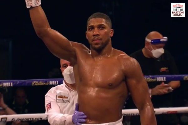 Anthony Joshua retuvo sus tres coronas del peso pesado noqueando al retador Kubrat Pulev