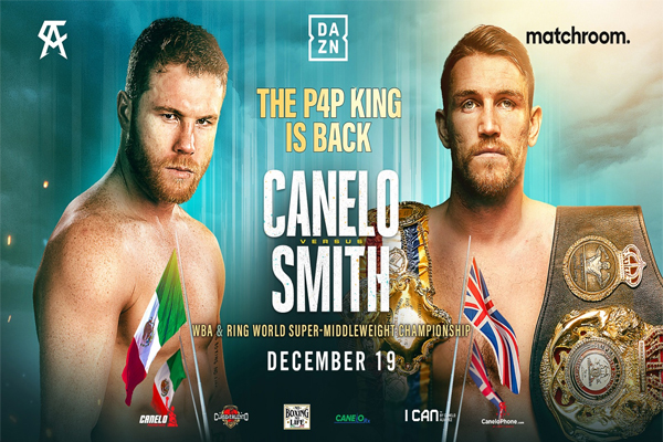 Cartel promocional de la velada Saúl "Canelo" Álvarez vs. Callum Smith