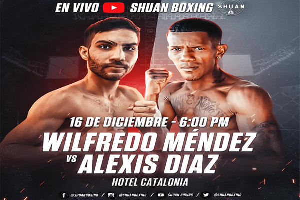 Cartel del evento Wilfredo Méndez vs. Alexis Díaz