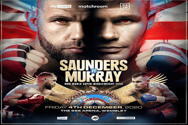 Cartel del evento Billy Joe Saunders vs. Martin Murray