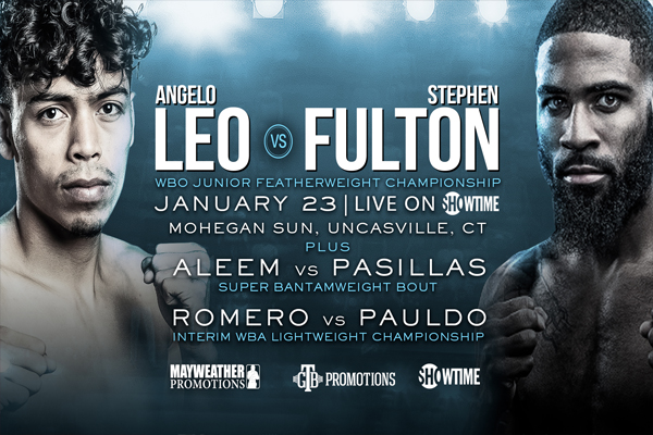 Anunciada la cartelera definitiva de Mayweather Promotions para el 23 de enero: mundial Leo vs. Fulton