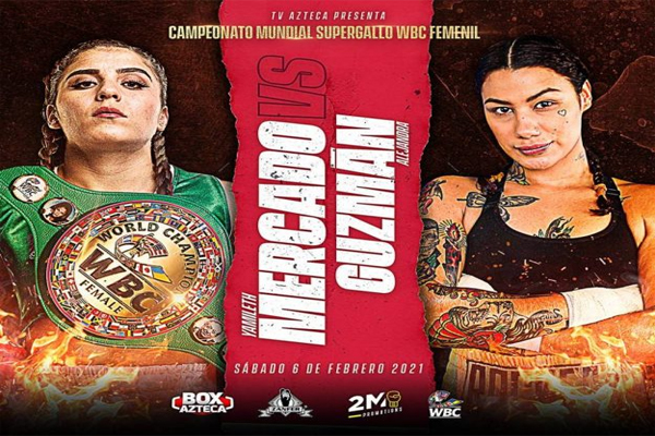 Cartel promocional del evento Yamileth Mercado vs. Julissa Guzmán