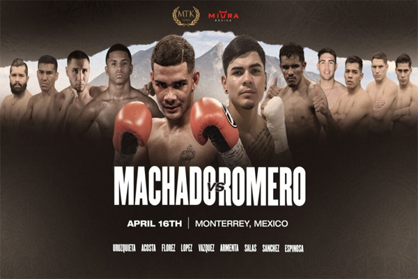 Cartel promocional del evento Neslan Machado vs. Brandon Moreno