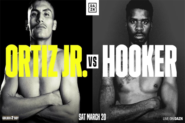 Cartel promocional del evento Vergil Ortiz Jr. vs. Maurice Hooker