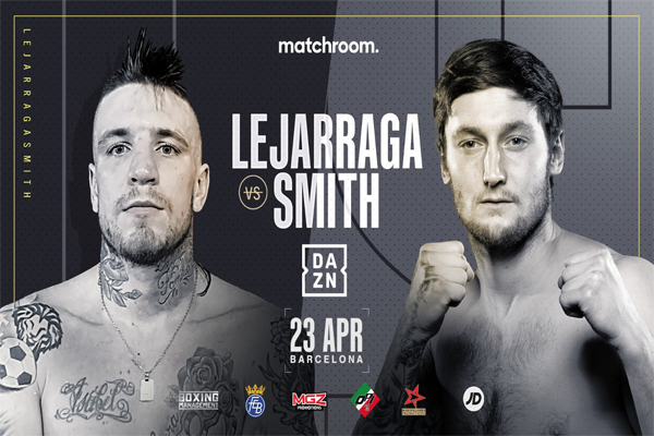 Cartel promocional del combate Kerman Lejarraga vs. Jez Smith