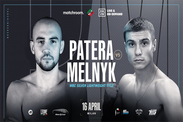 Cartel del combate Francesco Patera vs. Vladyslav Melnyk