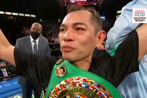 Nonito Donaire se convirtió en campeón mundial WBC del peso gallo destruyendo a Oubaali tras cuatro asaltos