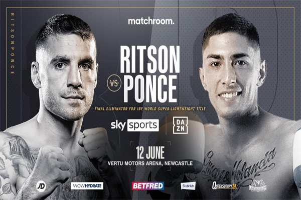 Previa: La eliminatoria Ritson vs. Ponce devuelve el público británico a las veladas de Matchroom y cierra era con Sky Sports