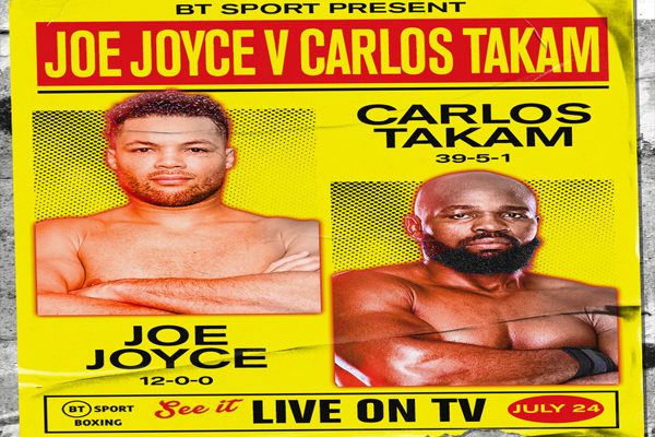 Vídeos de combates de Joe Joyce y Carlos Takam