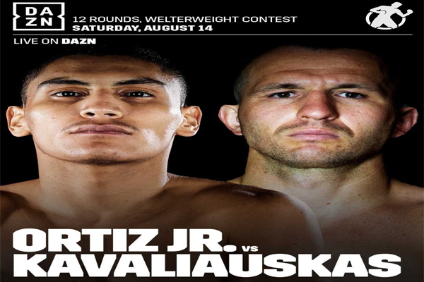 Previa: Vergil Ortiz afronta nuevo paso adelante ante el exretador mundial Kavaliauskas encabezando evento de Golden Boy/DAZN