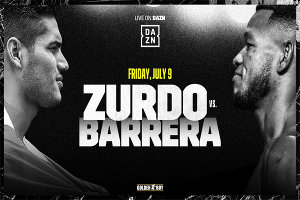 Cartel promocional del evento Gilberto Ramírez vs. Sullivan Barrera