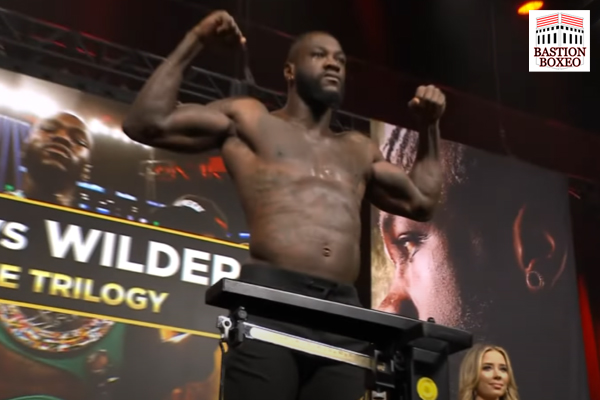 Resultados y vídeo del pesaje del evento Fury-Wilder III