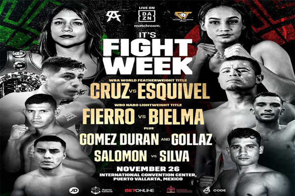 Previa: Erika Cruz vs. Melissa Esquivel duelo principal de velada de Matchroom Boxing y DAZN desde México