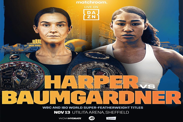 Imagen promocional del combate Terri Harper vs. Alycia Baumgardner