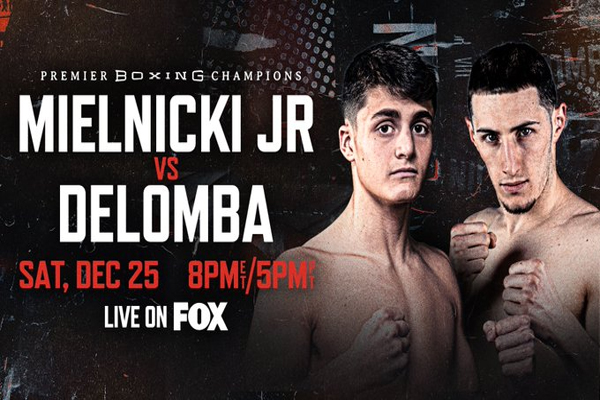 Cartel promocional del Vito Mielnicki Jr. vs. Nicholas DeLomba