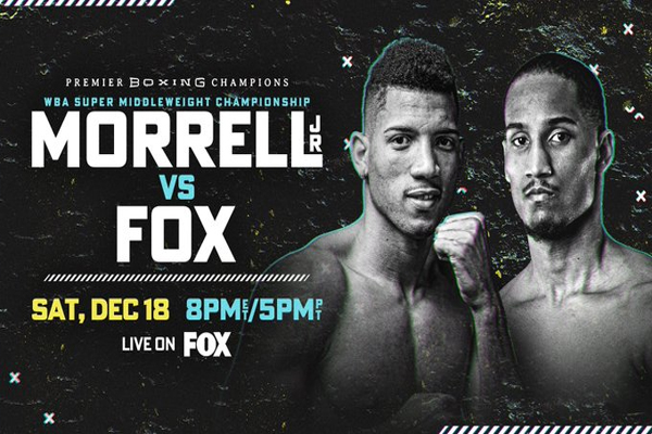Cartel promocional del evento David Morrell vs. Alantez Fox
