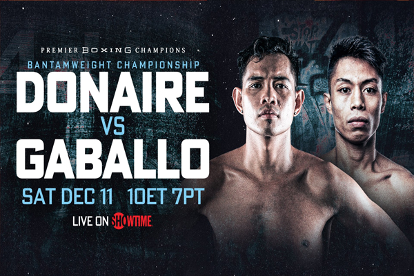 Cartel promocional del Nonito Donaire vs. Reymart Gaballo