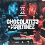 Cartel promocional del Román "Chocolatito" González vs. Julio César Martínez