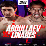Cartel promocional del evento Zaur Abdullaev vs. Jorge Linares