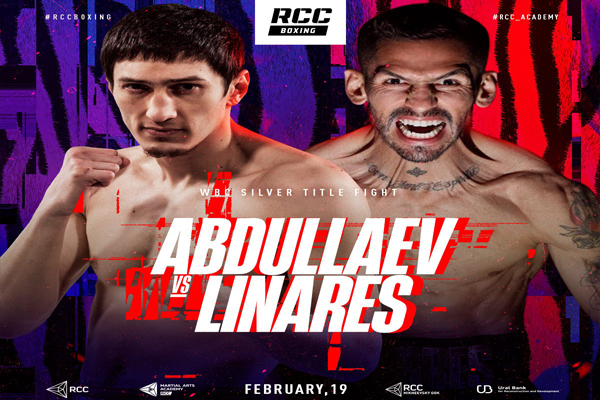 Cartel promocional del evento Zaur Abdullaev vs. Jorge Linares