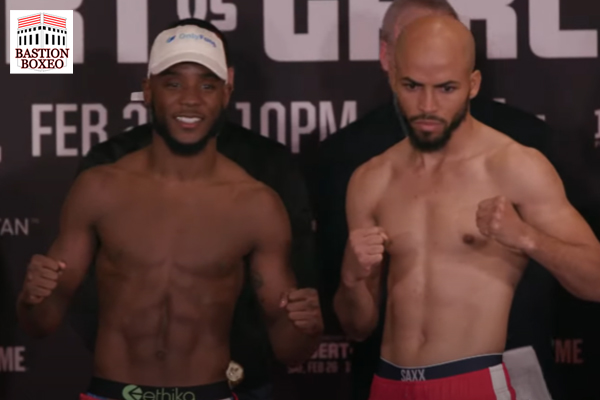 Resultados y vídeo del pesaje del evento de PBC/Showtime Chris Colbert vs. Héctor Luis García