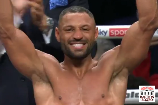 Kell Brook le asestó otro derrota antes del límite a Khan. Jonas se proclamó campeona mundial y el bronce olímpico Clarke debutó con victoria