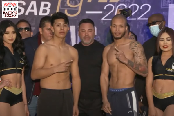 Resultados y vídeo del pesaje del evento de DAZN Jaime Munguía vs. D’Mitrius Ballard