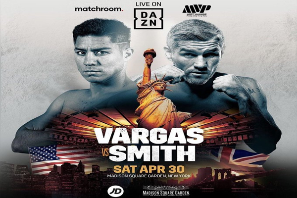 Previa: Jessie Vargas vs. Liam Smith y campeonato indiscutido Crews-Dezurn vs. Cederroos respaldo del Taylor-Serrano