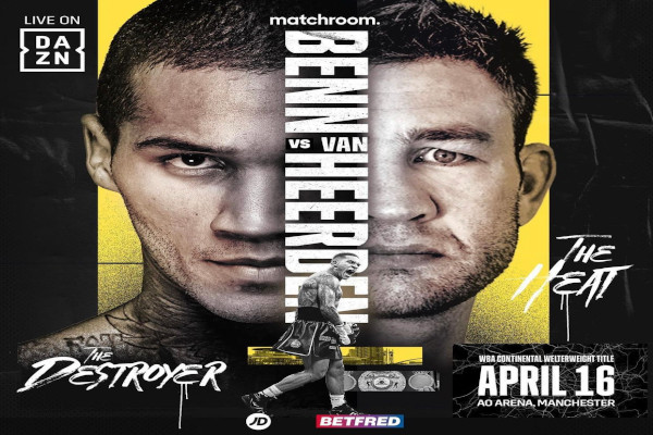 Previa: Conor Benn vs. Van Heerden, Billam-Smith vs. McCarthy II y Baumgardner-Matthysse en velada de Matchroom/DAZN