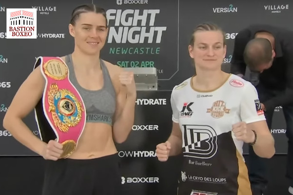 Resultado y vídeo del pesaje de los combates Savannah Marshall vs. Femke Hermans y Florian Marku vs. Chris Jenkins