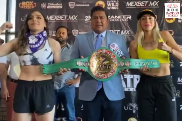 La mexicana Yamileth Mercado defendió su cinturón mundial WBC supergallo ante su compatriota Isis Vargas