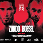 Cartel promocional del evento Gilberto "Zurdo" Ramírez vs. Dominic Boesel