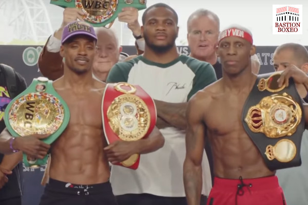 Resultados y vídeo del pesaje para el evento de PBC Errol Spence vs. Yordenis Ugás