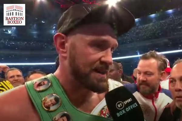 Tyson Fury batió por KOT a Dillian Whyte en el sexto round para retener su cinturón mundial del peso pesado