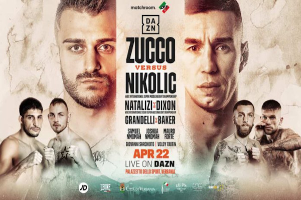 Previa: Ivan Zucco, Mirko Natalizi, etc. en velada italiana de Matchroom Boxing/DAZN