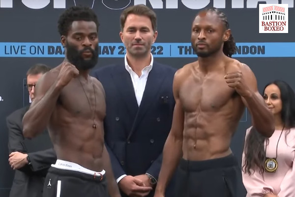 Resultados y vídeo del pesaje del evento de Matchroom/DAZN Joshua Buatsi vs. Craig Richards