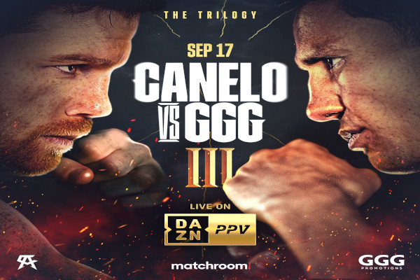Cartel promocional del evento Saúl "Canelo" Álvarez vs. Gennadiy Golovkin III