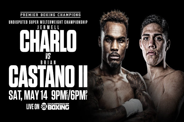 Cartel promocional del Jermell Charlo vs. Brian Castaño II