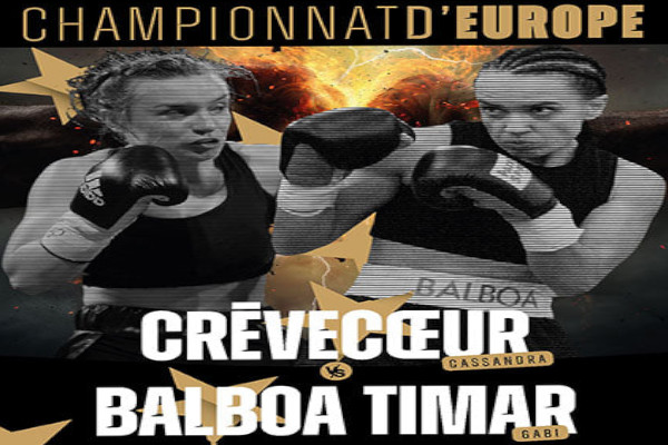 Cassandra Crevecoeur nueva campeona de Europa del peso minimosca