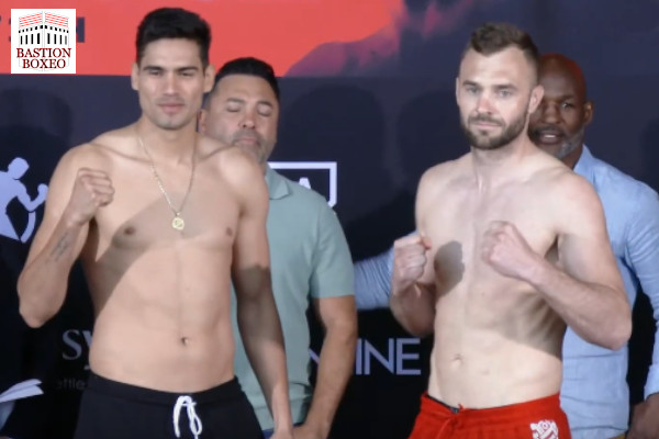 Resultado y vídeo del pesaje para el combate Gilberto “Zurdo” Ramírez vs. Dominic Boesel