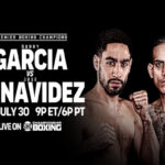Cartel promocional del evento Danny García vs. José Benavídez Jr.