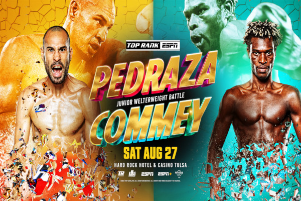 Previa: José Pedraza y “RC” Commey pugnan para reengancharse al top superligero en evento de Top Rank/ESPN