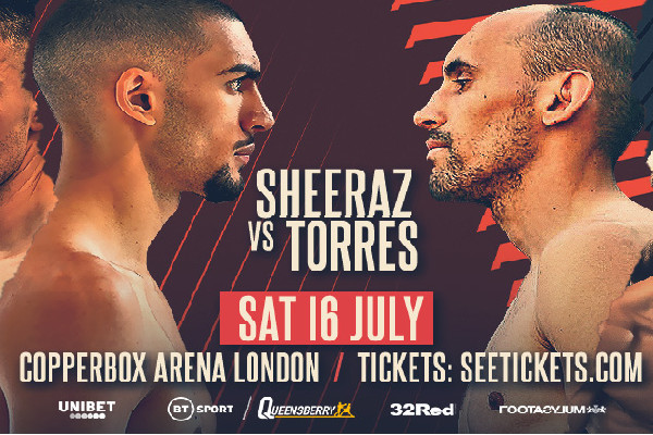 Previa: Sheeraz vs. Torres, campeonato británico Clarke vs. Heffron y peleas para Ball y McCann en evento de Frank Warren