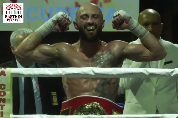El invicto peso wélter Simone Giorgetti derrotó por KOT a Mirko Di Carlantonio (Vídeo del combate)